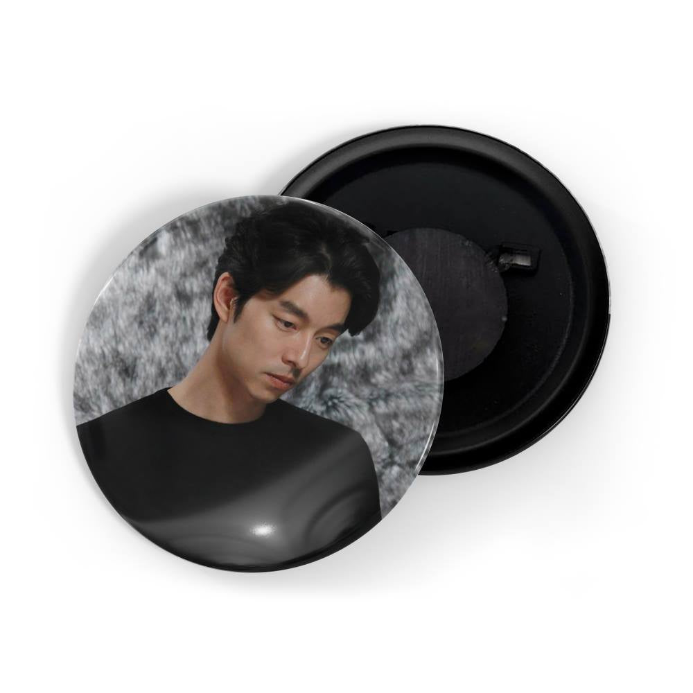 dhcrafts Fridge Magnet K-Drama Korean Actor Multicolour Gong Yoo D13 Glossy Finish Design Pack of 1